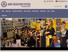 Tablet Screenshot of aims.net.pk