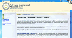 Desktop Screenshot of aims.ac.th