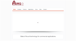 Desktop Screenshot of aims.se