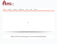Tablet Screenshot of aims.se