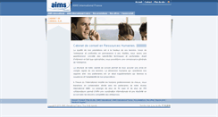 Desktop Screenshot of aims.fr