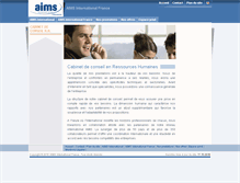 Tablet Screenshot of aims.fr